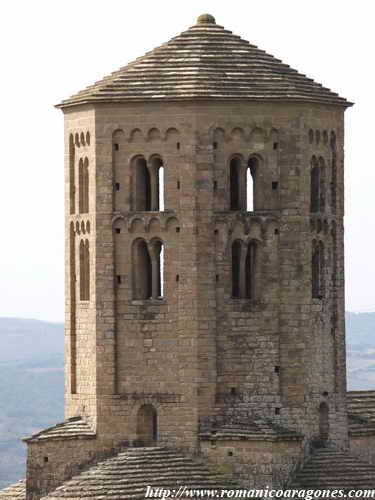 VISTA NORESTE DE LA TORRE OCTOGONAL